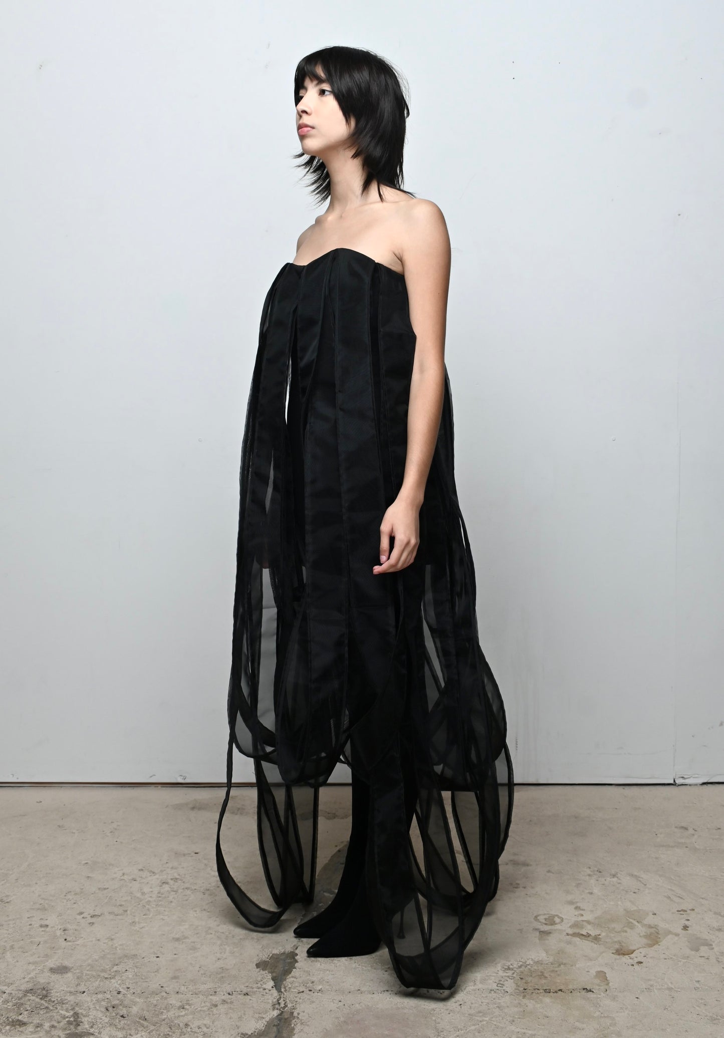 ORGANZA CHAIN DRESS