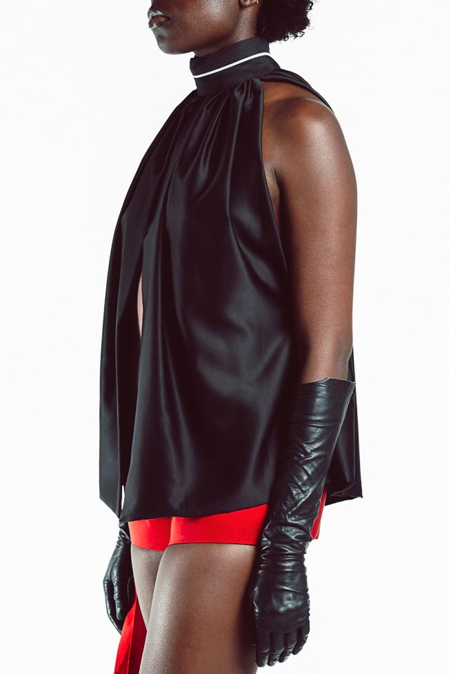 Draped Trouser Top