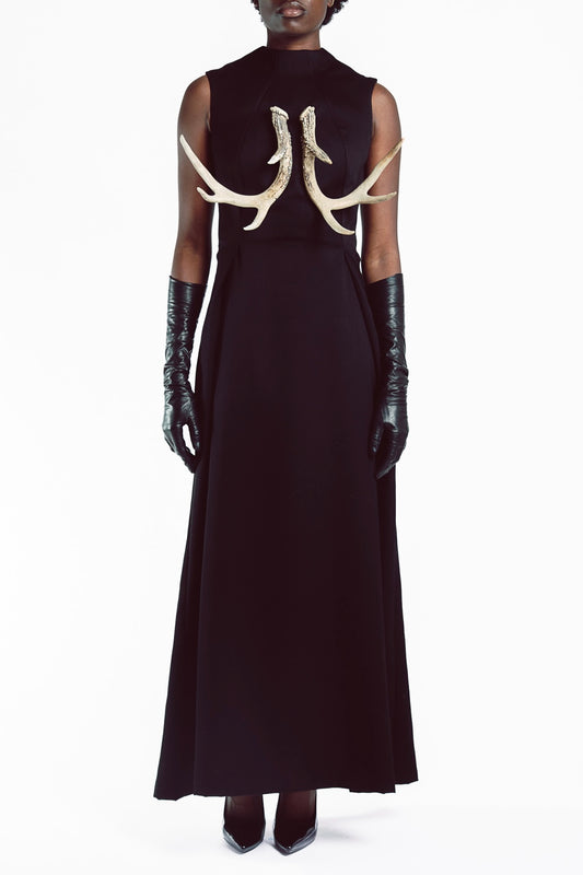 Antler Pleated Dress