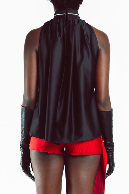 Draped Trouser Top