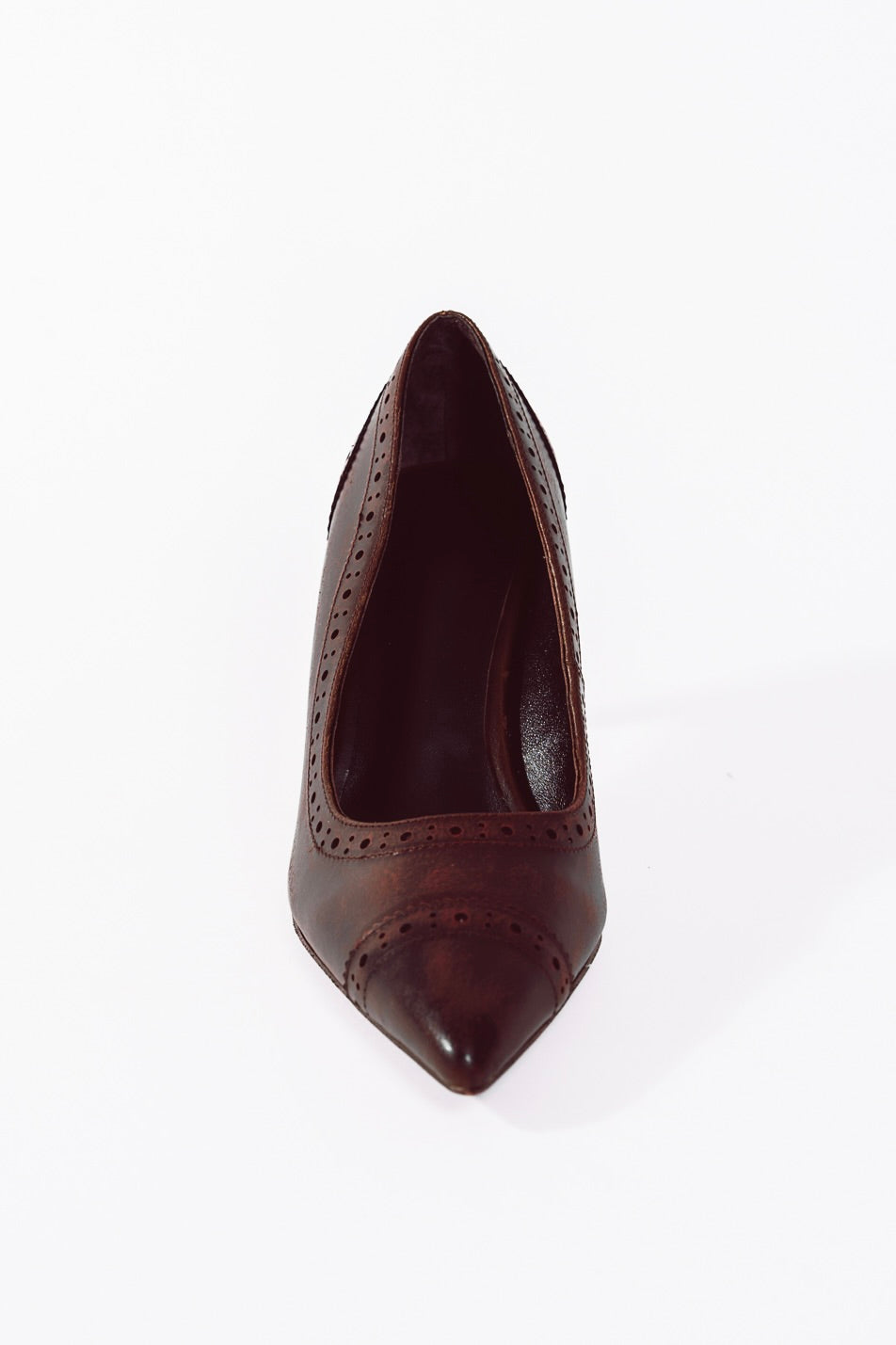 Double Stiletto Oxford Heels