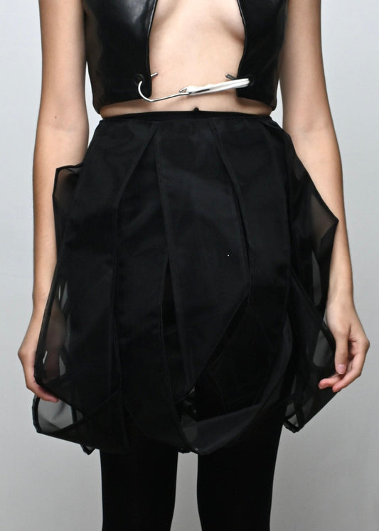 ORGANZA CHAIN SKIRT