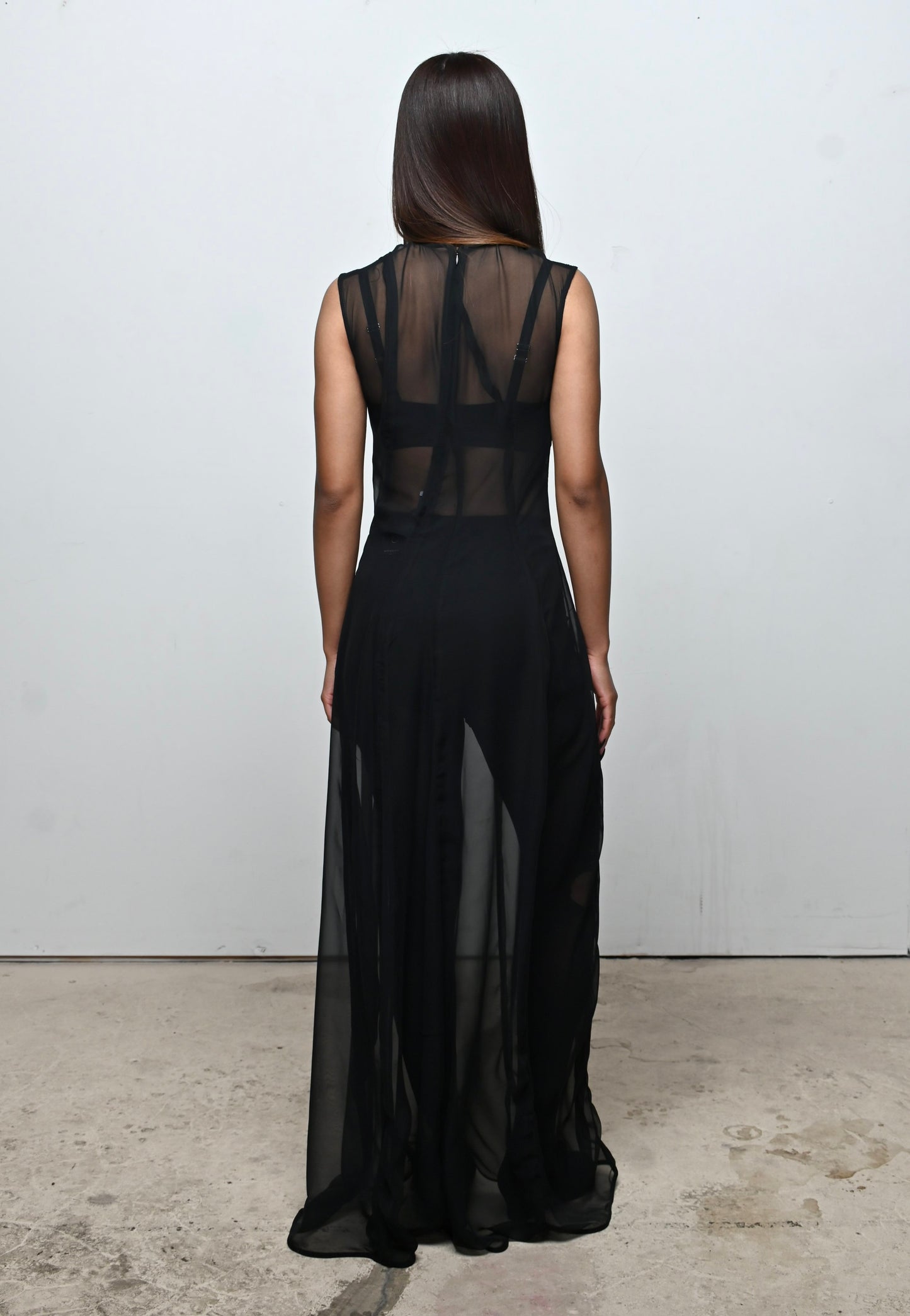 ASYMMERTICAL SPIRAL DRESS
