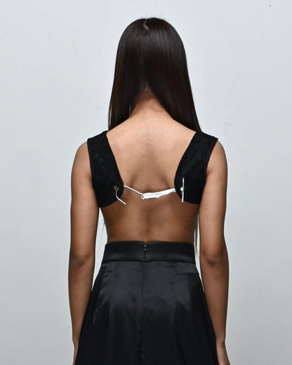 LACE LEOTARD BRALETTE